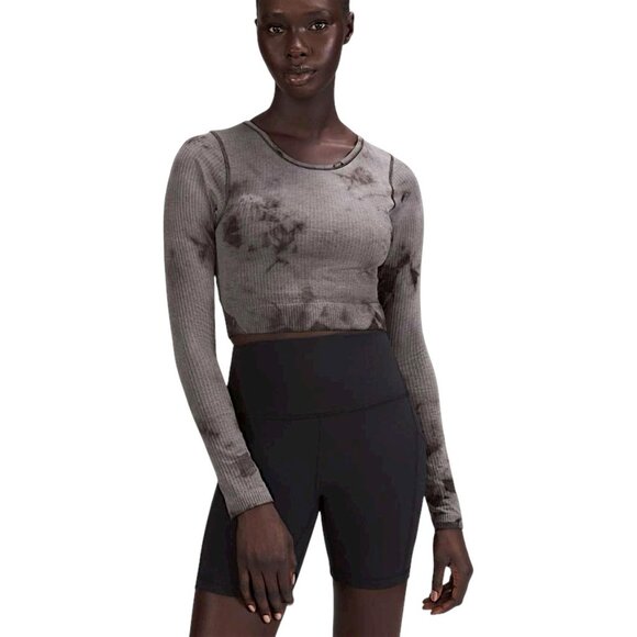 Lululemon | 12 | Ebb to Street | Long Sleeve Shirt | Marble Dye | Athletic - Picture 16 of 16